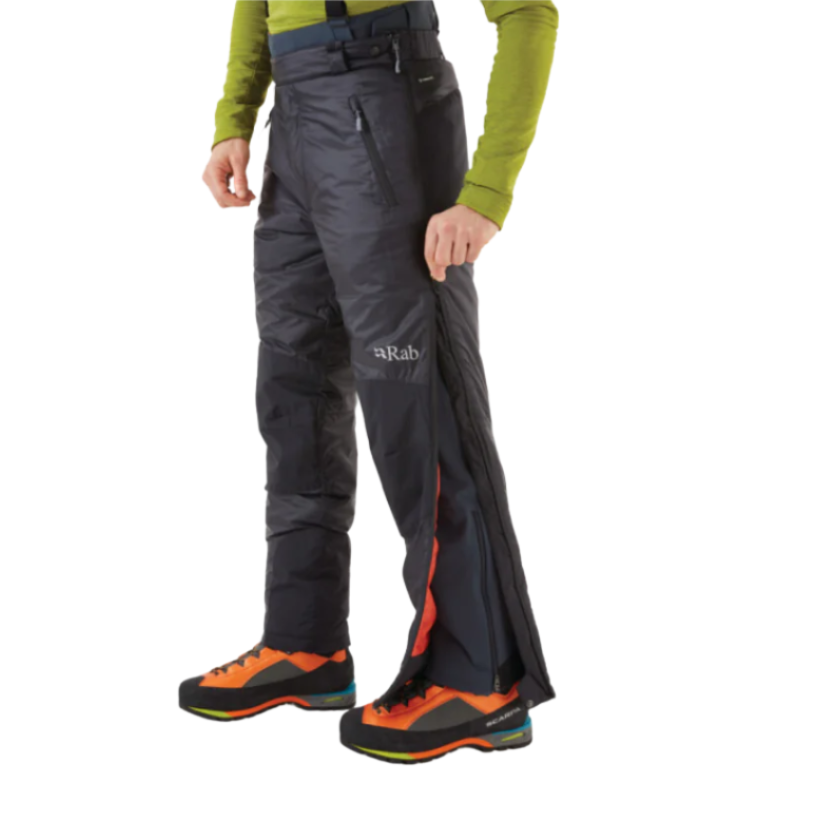 Rab Men's Photon Insulated Pants in Black, worn on model