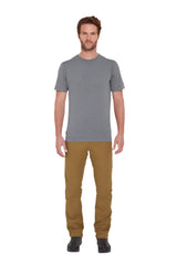 Rab Men's Radius Pant in Cumin - worn, front
