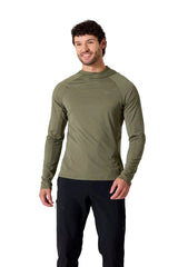 Rab Men's Sonic Hoody in Light Khaki - Worn Detail