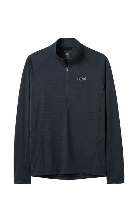 Rab Men's Sonic LS Zip in Beluga - front