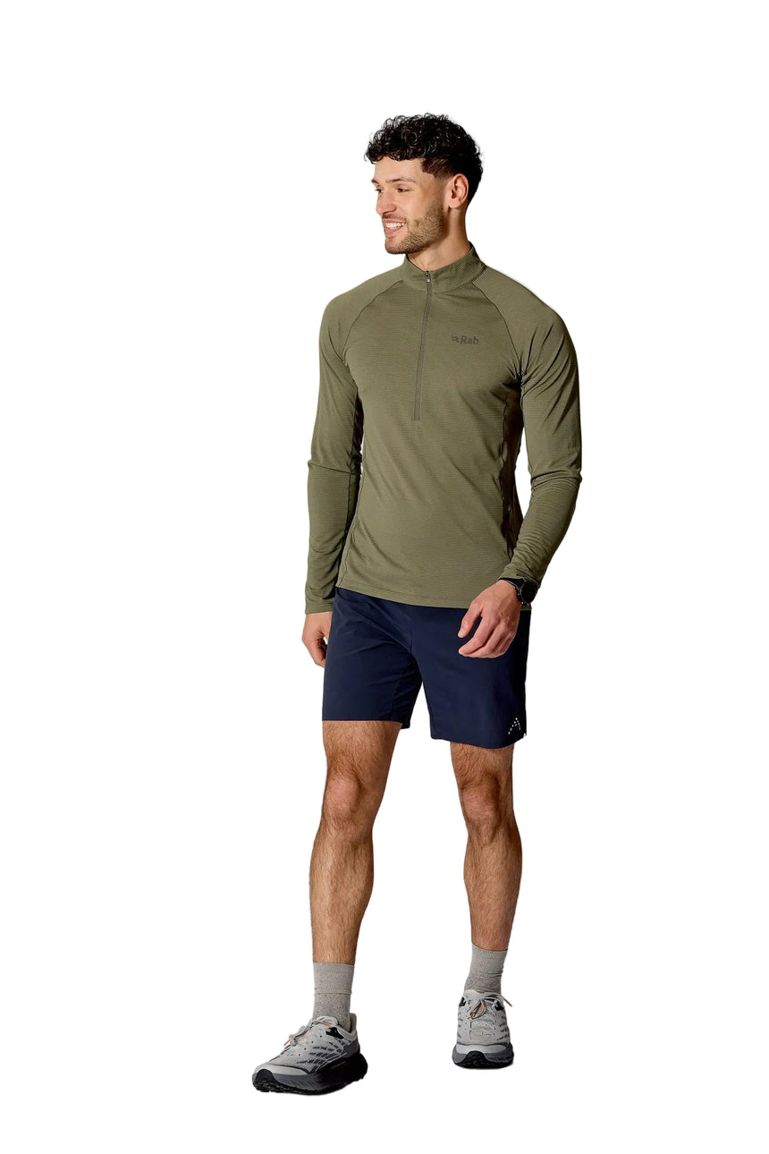 Rab Men's Sonic LS Zip - worn