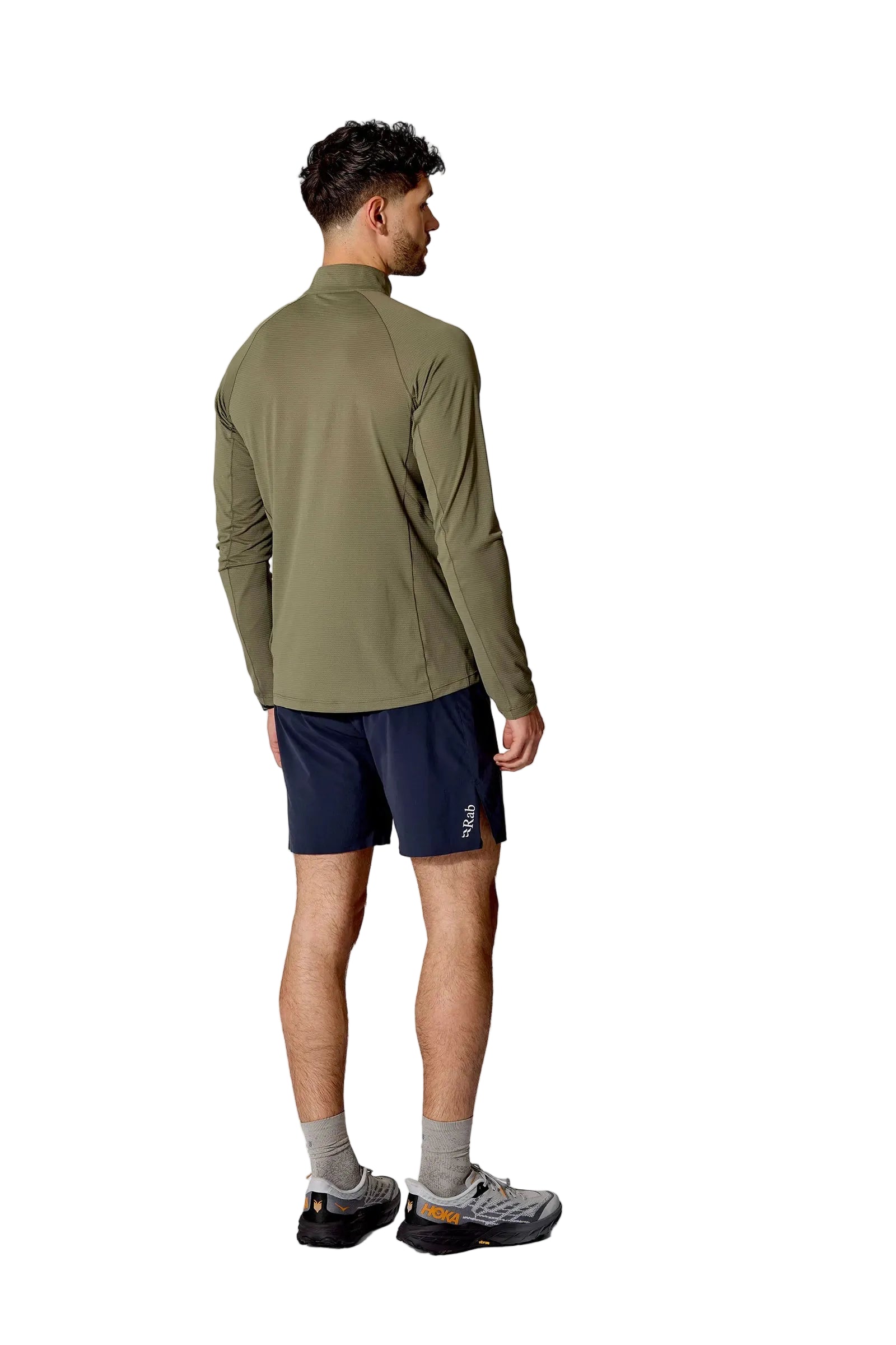 Rab Men's Sonic LS Zip - worn