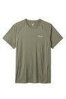 Rab Men's Sonic Tee in Light Khaki - front
