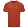 Rab Men's Sonic Tee in Red Clay - front