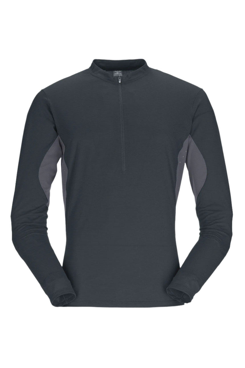 Rab Men's Sonic Ultra Zip in Beluga/Graphene - front