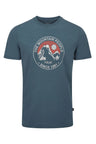 Rab Men's Stance Alpine Peak Tee in Orion Blue - front