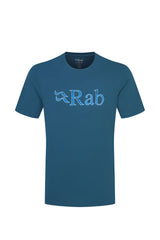 Rab Men's Stance Tech Sketch Tee in Tempest Blue - Studio