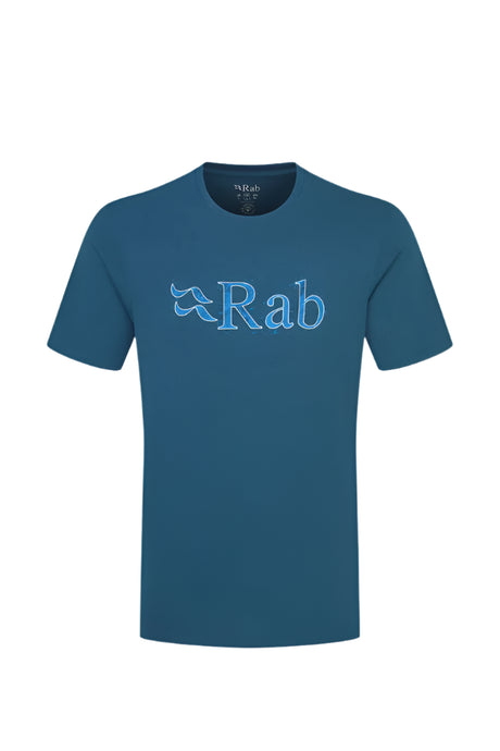 Rab Men's Stance Tech Sketch Tee in Tempest Blue - Studio