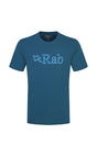Rab Men's Stance Tech Sketch Tee in Tempest Blue - Studio
