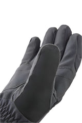 Rab Men's Storm Waterproof Gloves in Black - fabric texture detail, fingertip