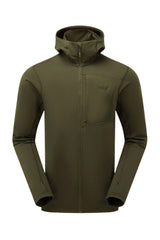 Rab Men's Superflux Hoody in Olive - front