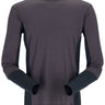 Rab Men's Syncrino Base LS Tee in Graphene - front