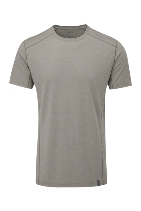 Rab Men's Syncrino Base Tee in Stone - Front