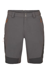 Rab Men's Torque Mountain Shorts in Graphene/Anthracite - Outdoor Action