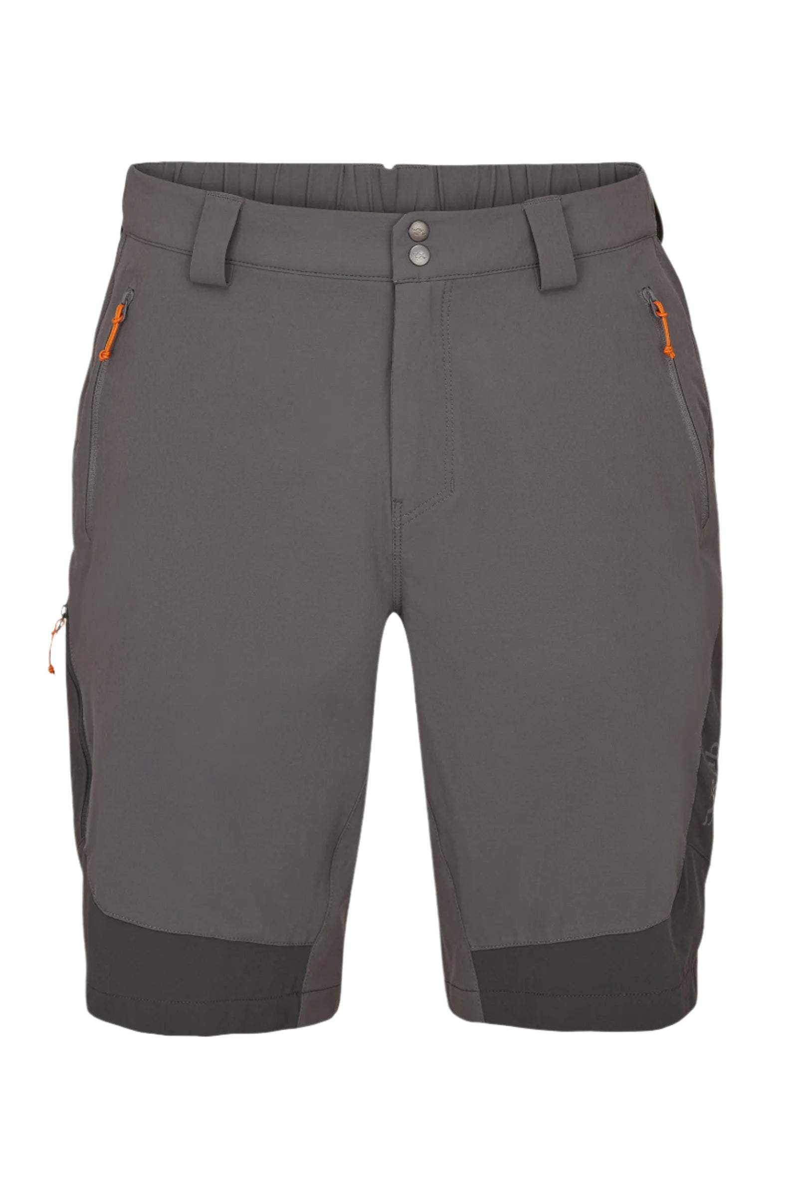 Rab Men's Torque Mountain Shorts in Graphene/Anthracite - Outdoor Action