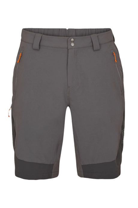 Rab Men's Torque Mountain Shorts in Graphene/Anthracite - Outdoor Action