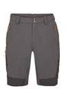 Rab Men's Torque Mountain Shorts in Graphene/Anthracite - Outdoor Action
