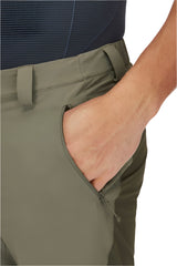 Rab Men's Torque Mountain Shorts - hand pocket detail - Outdoor Action