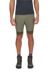 Rab Men's Torque Mountain Shorts - model front view - Outdoor Action
