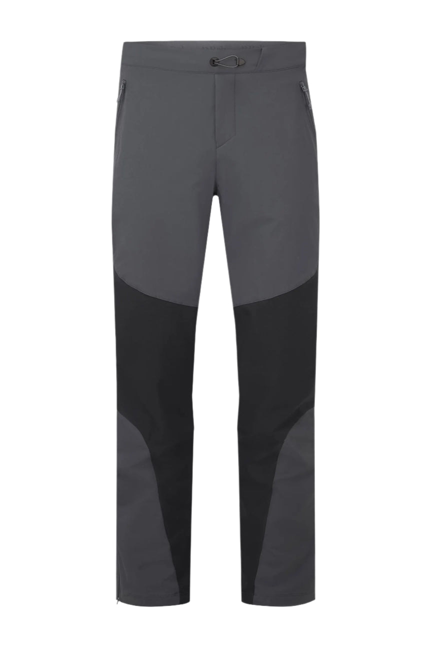 Rab Men's Torque Pants in Anthracite - front
