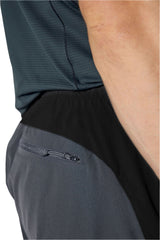 Rab Men's Torque Pants in Anthracite - rear pocket detail