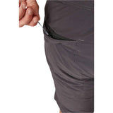 Rab Men's Venant Shorts in Anthracite - Brush Pocket Detail