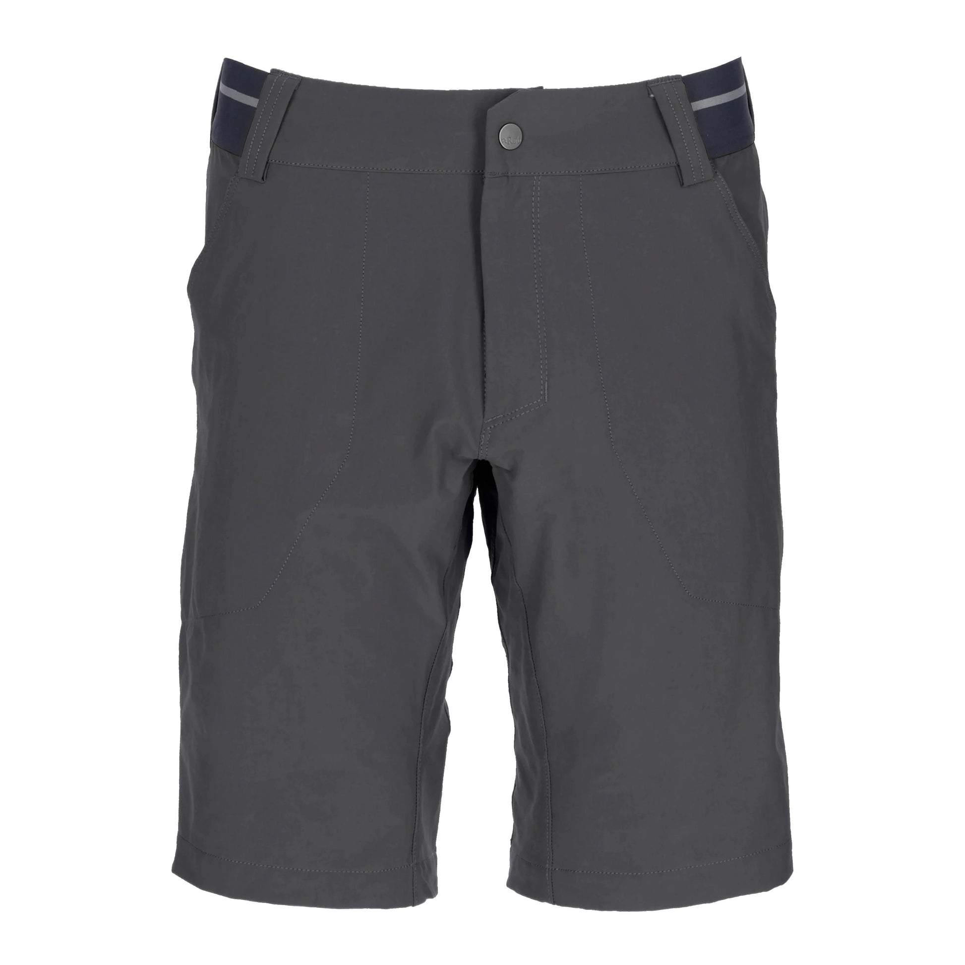 Rab Men's Venant Shorts in Anthracite - Flat