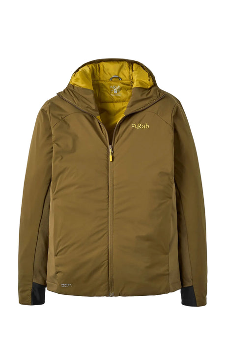 Rab Men's Xenair Alpine Flex Insulated Jacket in Oak - front