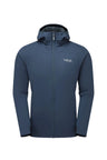 Rab Men's Xenair Alpine Flex Insulated Jacket in Tempest Blue - front