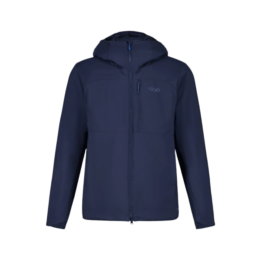Rab Men's Xenair Alpine Jacket in Deep Ink - front