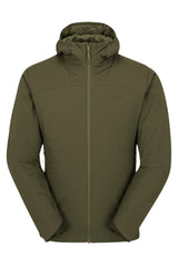 Rab Men's Xenair Alpine Light Insulated Jacket in Olive (Olive) - front