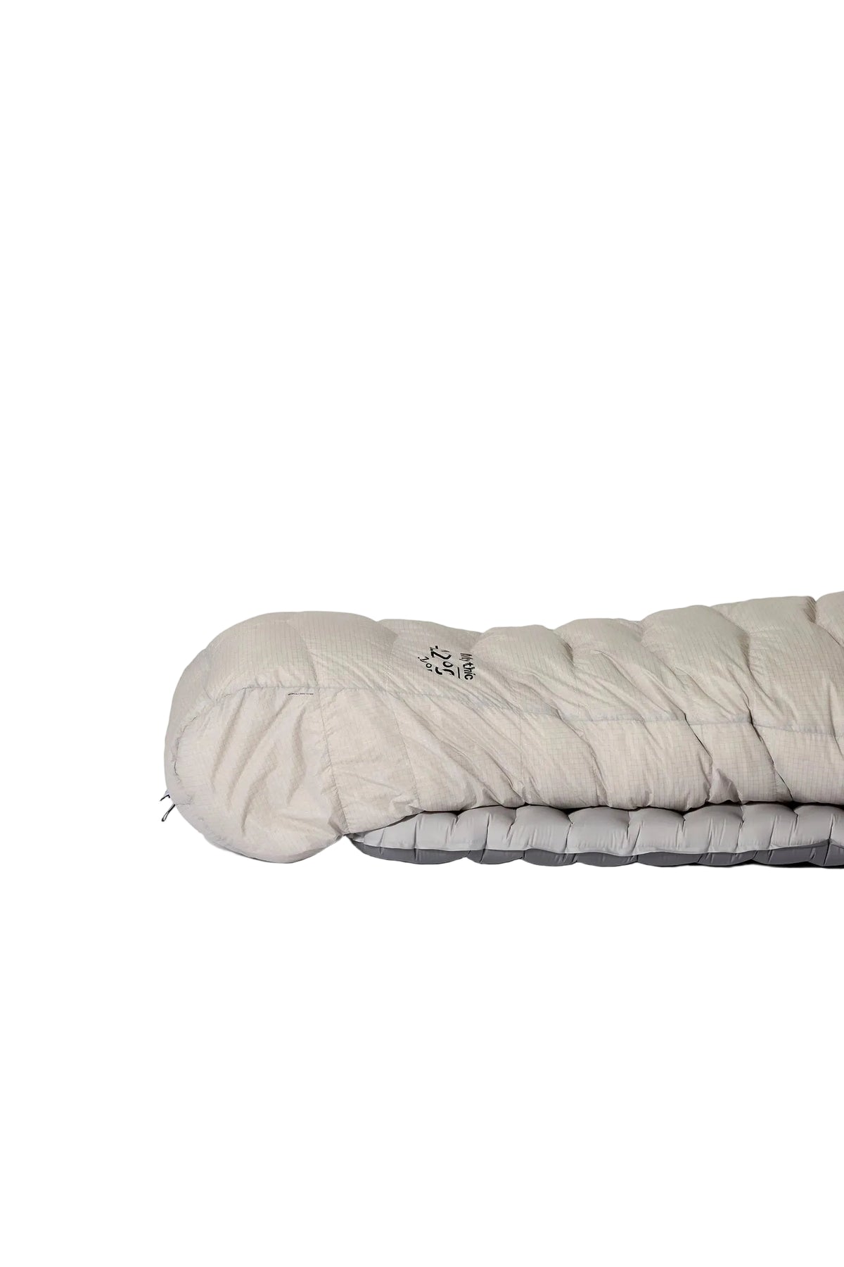 Rab Mythic Down Sleeping Bag (-12°C/10F) in Dark Pewter - Footbox Detail