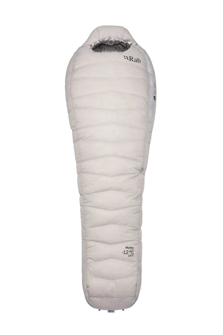 Rab Mythic Down Sleeping Bag (-12°C/10F) in Dark Pewter - Front