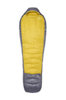 Rab Neutrino Down Sleeping Bag (-18°C/0F) in Graphene/Dark Pollen - Front