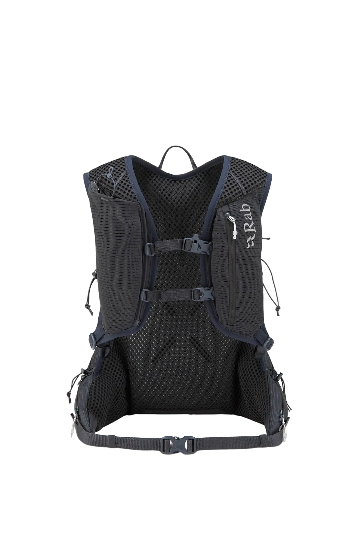 Rab Nitron 12L Lightweight Pack in Anthracite - Back View