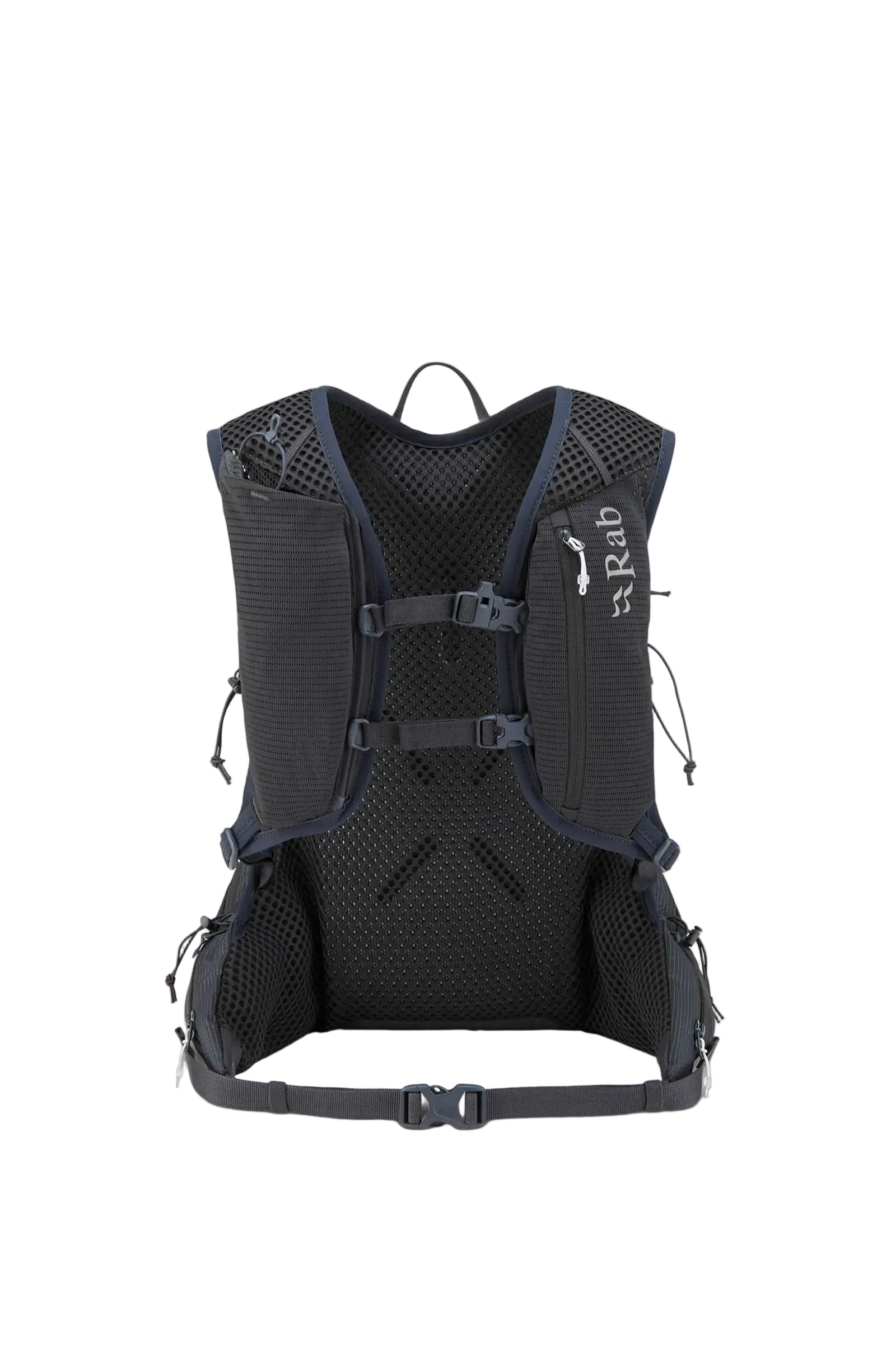 Rab Nitron 12L Lightweight Pack in Anthracite - Back View