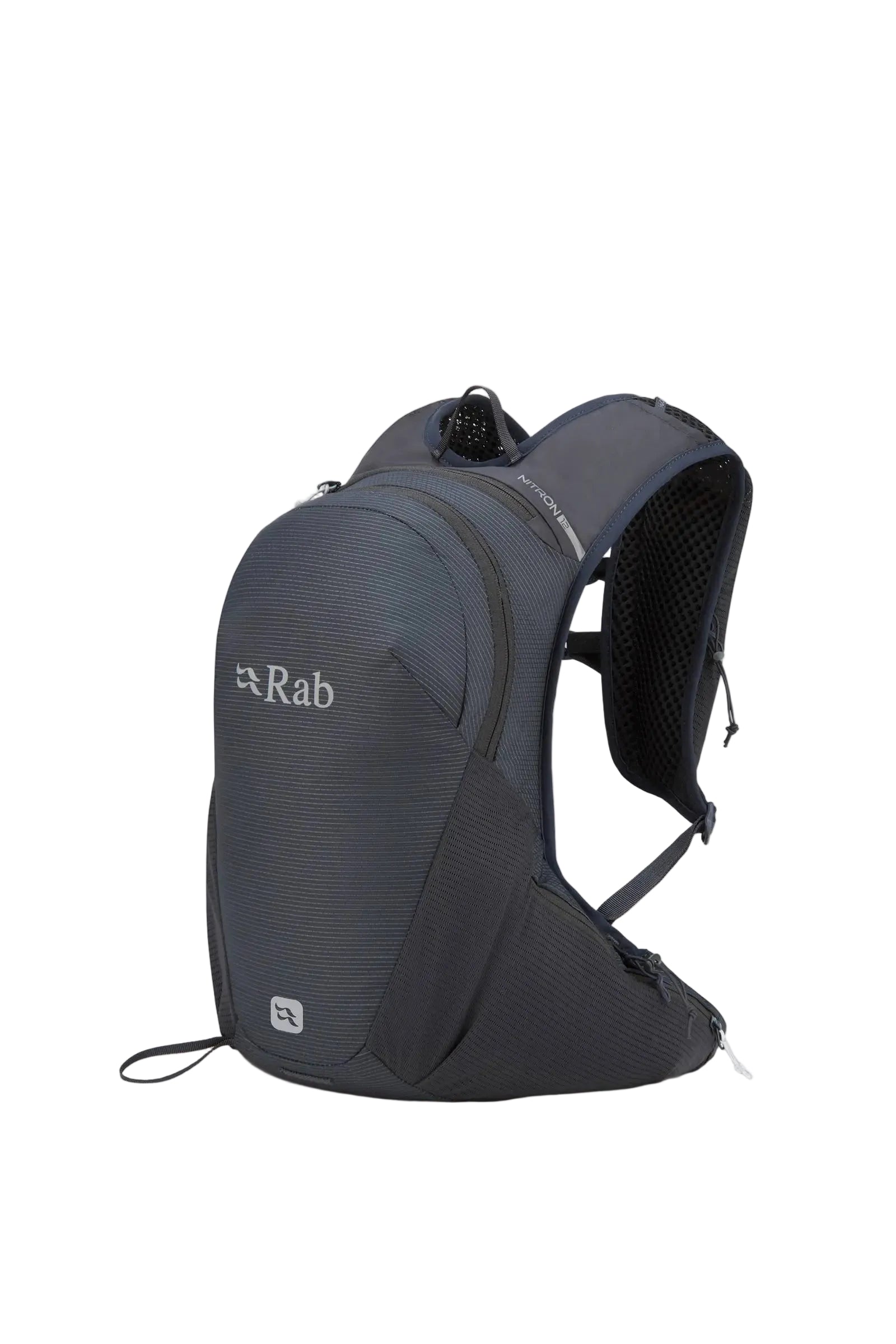 Rab Nitron 12L Lightweight Pack in Anthracite - Front View