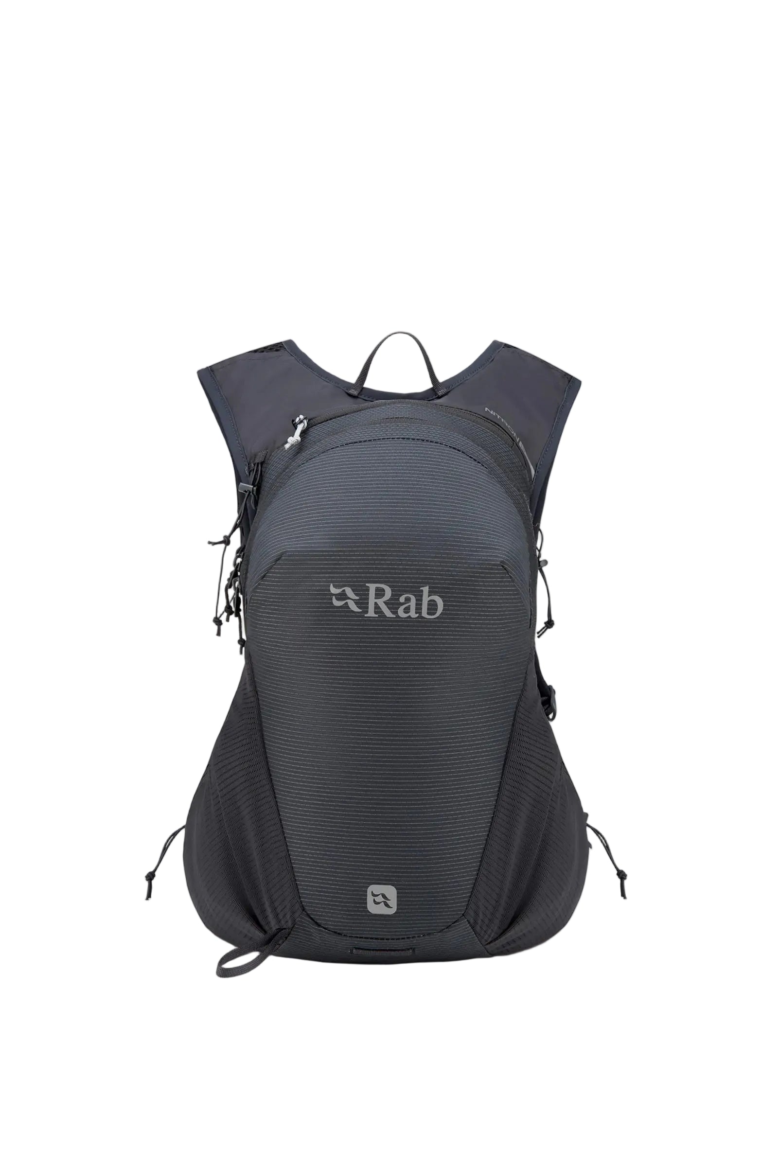 Rab Nitron 12L Lightweight Pack in Anthracite - Side View