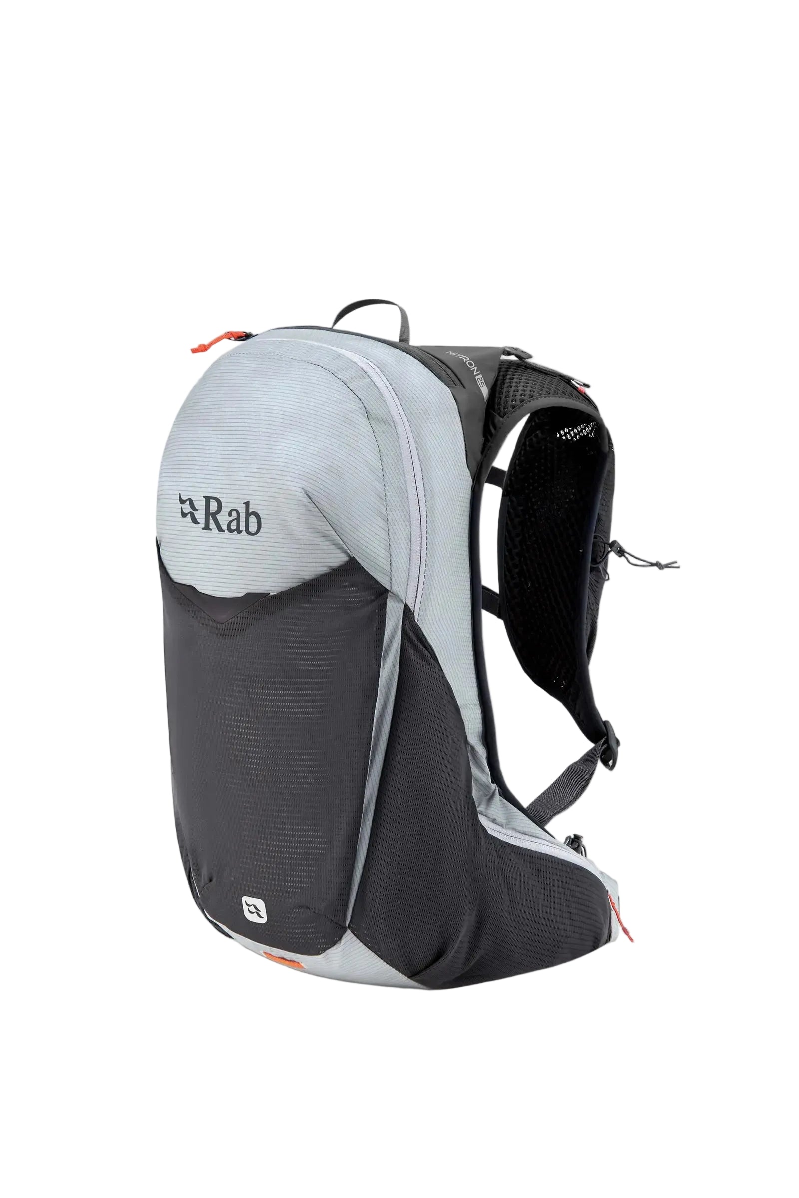 Rab Nitron 25L Lightweight Pack in Dark Pewter/Anthracite - Front View