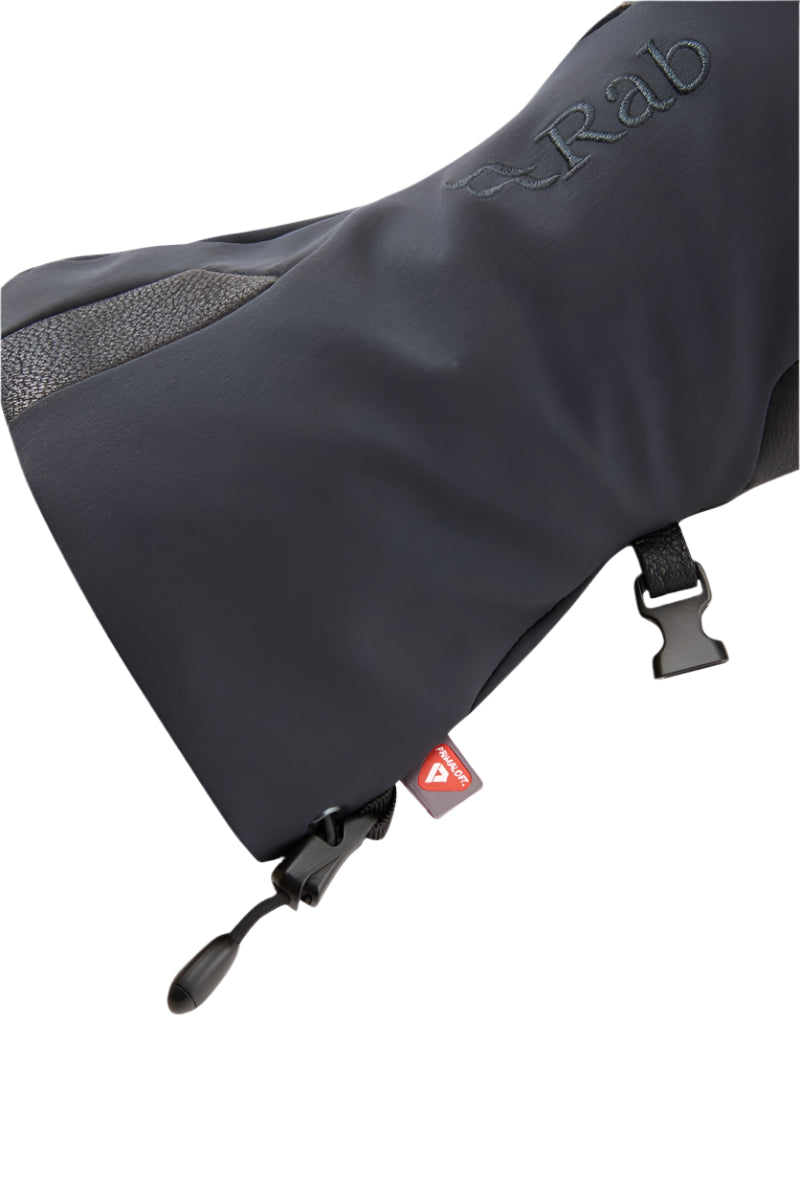Rab Pivot GORE-TEX Glove in Black - Cuff Detail