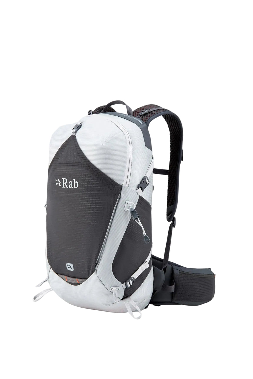 Rab Protium 20L Day Pack in Dark Pewter/Anthracite - Front View