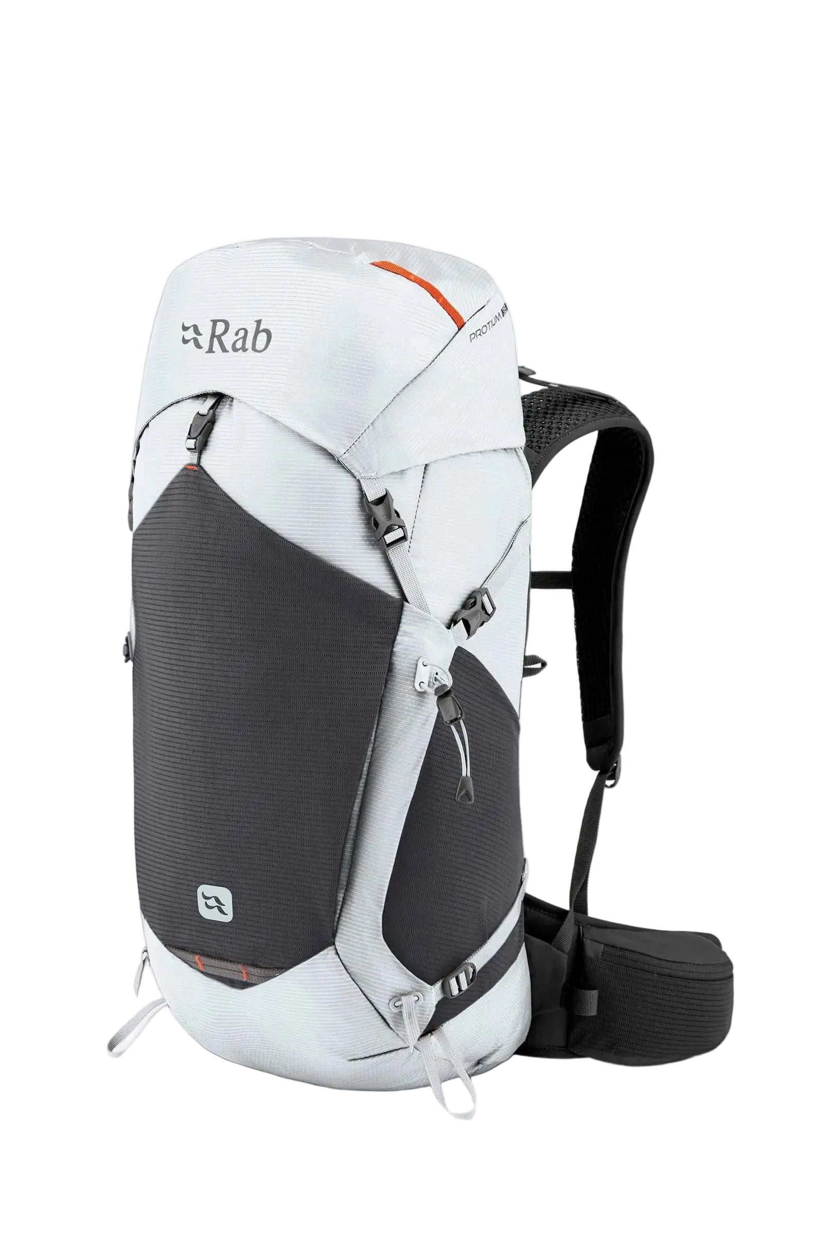 Rab Protium 35L Day Pack in Dark Pewter/Anthracite - Front View