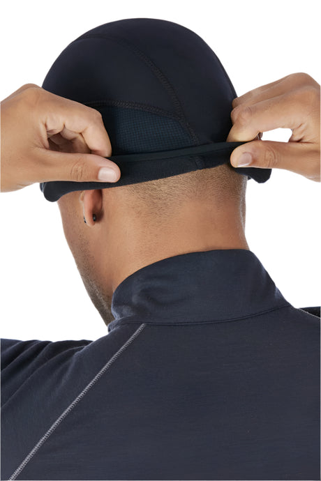 Rab Shadow Beanie in Black - Worn