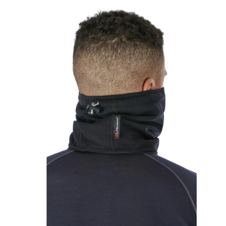 Rab Shadow Neck Shield in Black - detail
