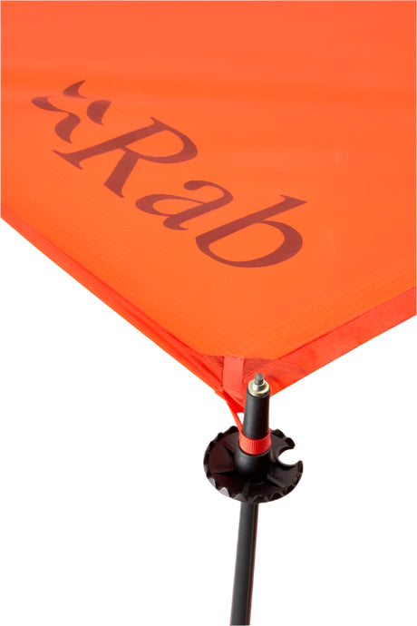 Rab Siltarp 3 in Horizon (styling reference) - corner detail