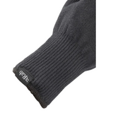 Rab Stretch Knit Gloves in Black - cuff detail