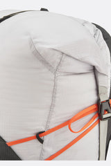 Rab Syclon XP 30L Waterproof Pack in Black/Dark Pewter - Side Detail