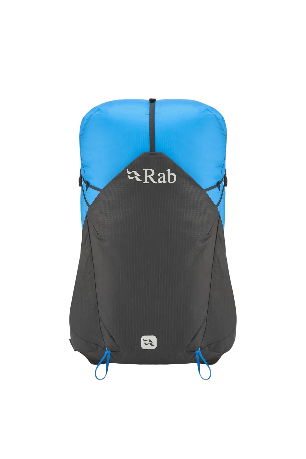 Rab Syclon XP 30L Waterproof Pack in Black/Maya Blue - Front Standalone 2