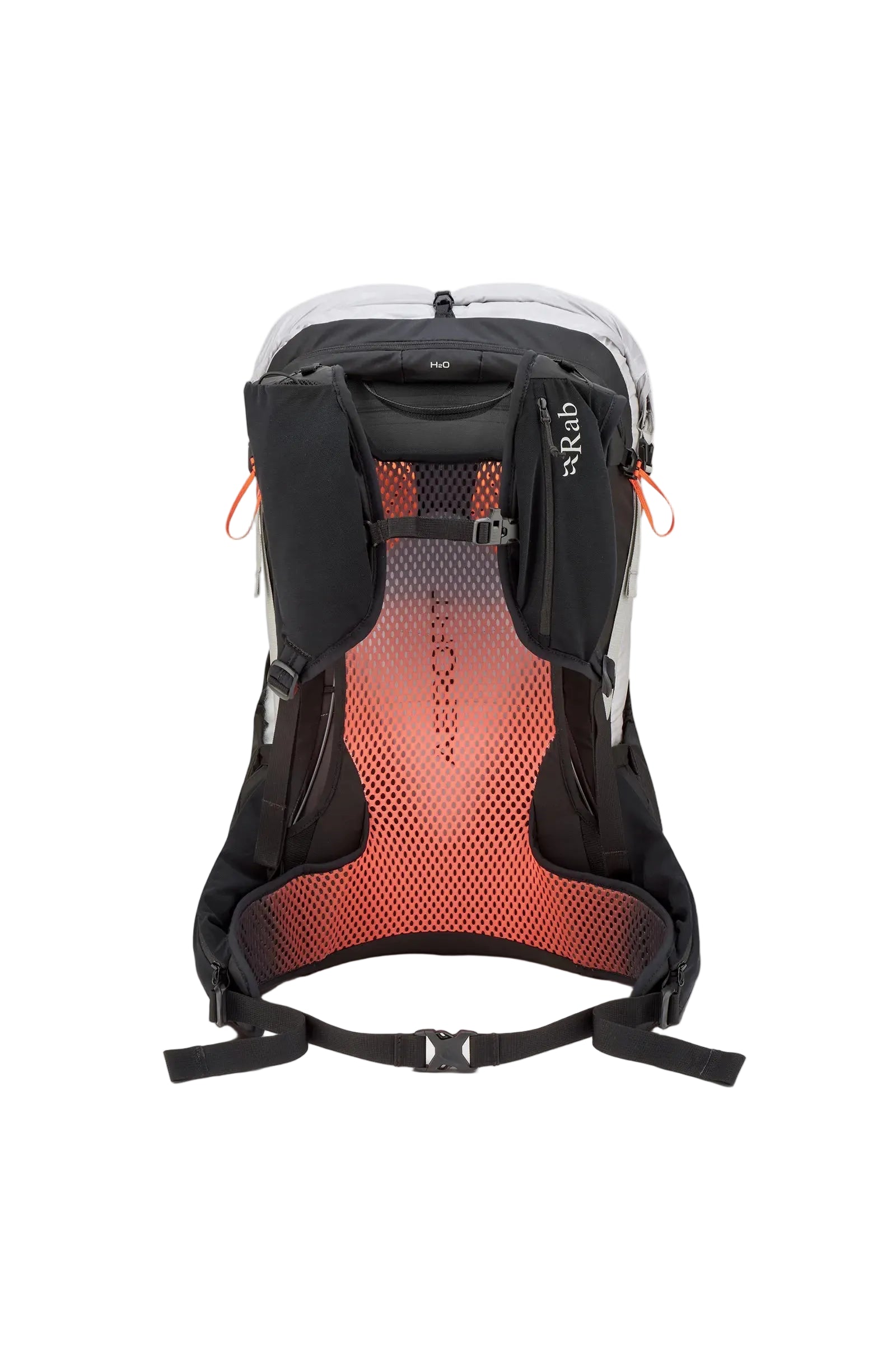 Rab Syclon XP 40L Waterproof Pack in Black/Dark Pewter - Back System Standalone