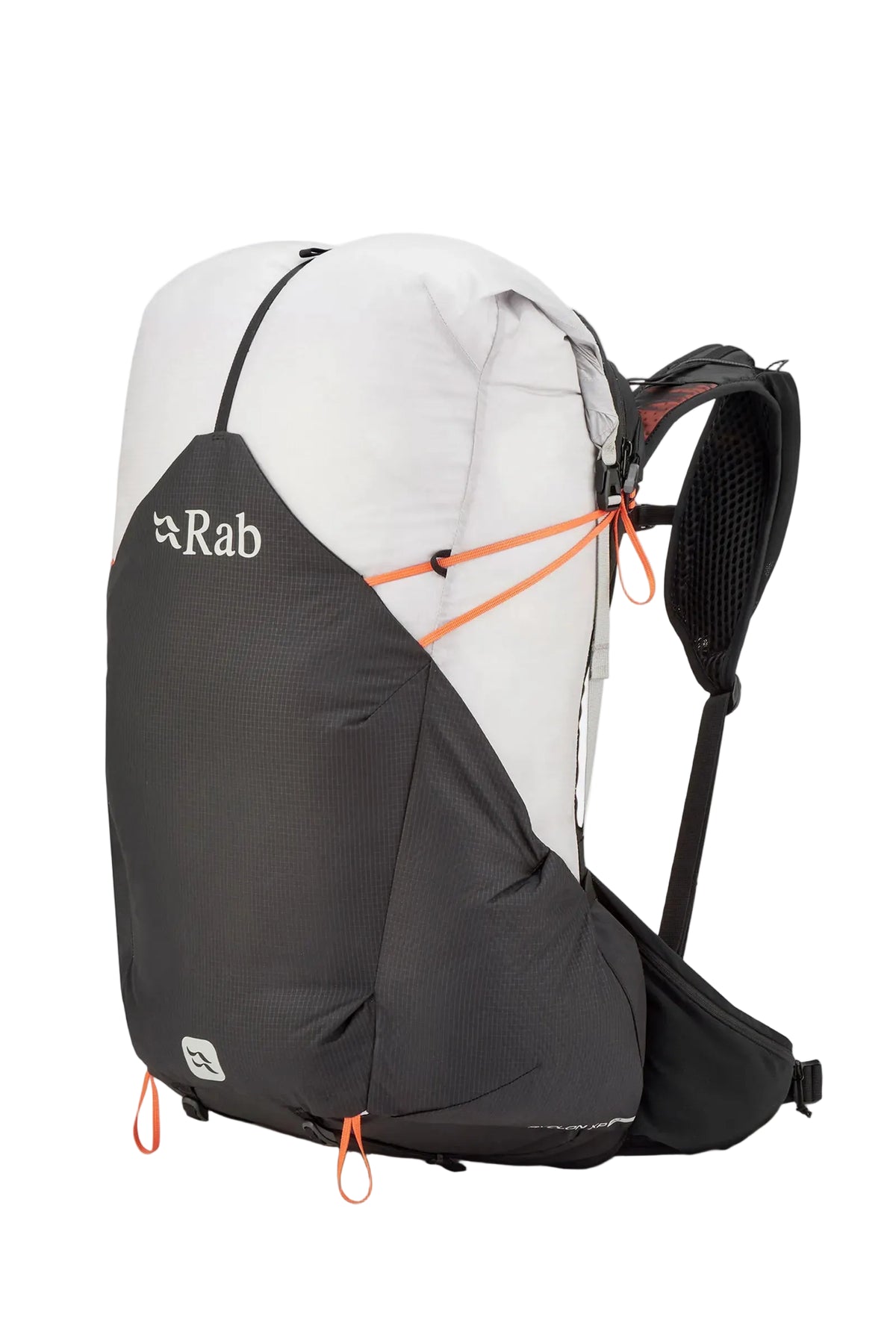 Rab Syclon XP 40L Waterproof Pack in Black/Dark Pewter - Front Standalone